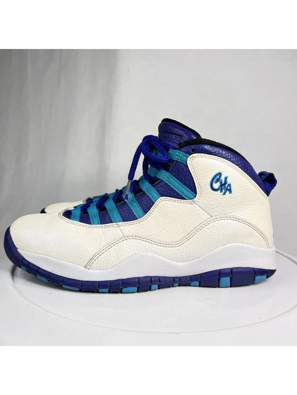 Air Jordan 10 Retro Charlotte Hornets EXCELLENT PREOWNED Men’s 8.5